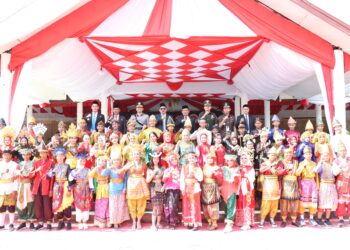 Khidmat dan Penuh Semangat, Kapolres Sidrap Hadiri Upacara Sumpah Pemuda di Lapangan SKPD