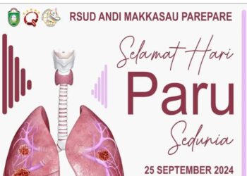 Manajemen RSUD Andi Makkasau Parepare Ucapkan Selamat Hari Paru Sedunia