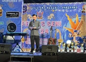 Pemkot Parepare Apresiasi Malam Pentas Seni UPT SMA Negeri 1