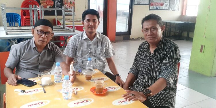 Pengurus HIPAKAD 2021 - 2024 Syamsuddin Siman, Firman A.Prawiro, Marno Pawessai. (Foto : Rahman Halede)