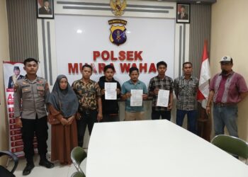 Polsek Muara Wahau Kutim, Gelar Restorative Justice Dugaan Kasus Pengroyokan