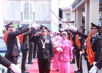 Mengakhiri Pengabdian dengan Hormat, Kapolres Sidrap: Langkah Purna Bakti Personel Dibarengi Gerbang Pora