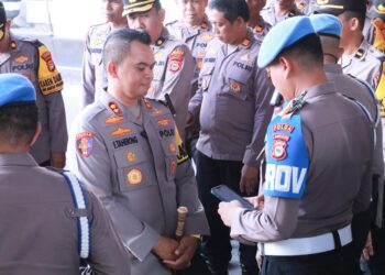 Kapolres Sidrap Bersama Personel Jalani Sidak Judol, Pemeriksaan Urine Dari Bidpropam dan Biddokkes Polda Sulsel