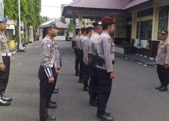 Polres Parepare, Jaga Situasi Kamtibmas di Tahapan Rekapitulasi Suara Pilkada 2024