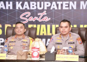 Anev Kamtibmas 2024: Kapolres Sidrap Siap Tindak Lanjuti Arahan Wakapolri untuk Sidrap Kondusif