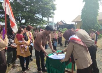 Inilah Pasukan Bungalosie Scout dilantik menjadi Penggalang Ramu