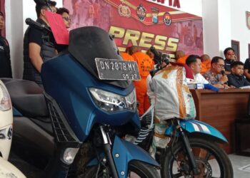 Modus Jual Beli Sepeda Motor, 11 Pelaku Penipuan Online di Sidrap Ditangkap Polisi