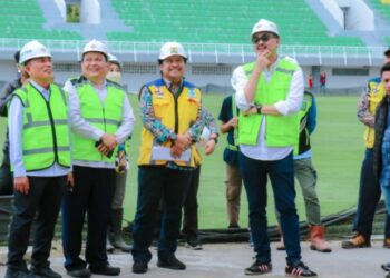 Stadion BJ Habibie Parepare Dikunjungi Anggota Komisi V Teguh Iswara