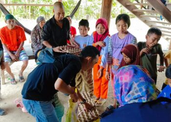 Peringati Hari Pers Nasional 2025, Pengurus PWI Sidrap Santuni Anak Yatim