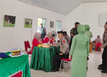 HUT ke-79 Persit Kartika Chandra Kirana: Polres Sidrap dan Makodim Sidrap Bersatu dalam Aksi Kemanusiaan