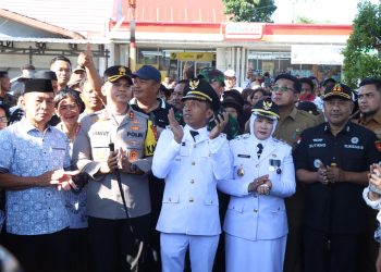 Kapolres Sidrap Bersama Forkopimda Sambut Bupati dan Wabup, Kolaborasi Diperkuat di Momen Buka Puasa dan Tarawih Berjamaah