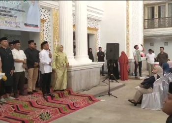Safari Ramadan di Masjid Al Jamiah Simpo, Bupati Sidrap Disambut Antusias Warga