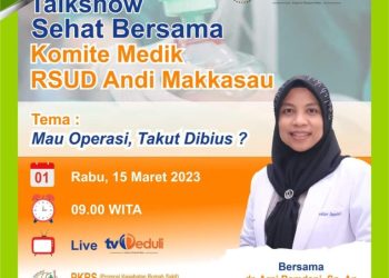 Mau Operasi Takut Dibius ? Ikuti Talkshow Komite Medik RSUD Andi Makkasau Parepare