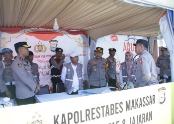 WAASTAMA OPS POLRI, Tinjau Pelaksanaan OPS Ketupat 2025 di Sulawesi Selatan 