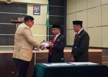 Sertijab Pucuk Pimpinan. Walikota Tasming : Perlunya Sinergi Membangun Parepare