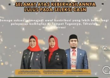 Stafnya Lulus, Manajemen RSUD Andi Makkasau Parepare Ucapkan Selamat