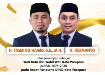 Manajemen RSUD Andi Makkasau, Ucapkan Selamat Penetapan TSM -MO sebagai Wali Kota dan Wakil Wali Kota Parepare