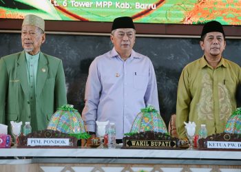Wabup Abustan Wakili Bupati Andi Ina, di Halal Bihalal DDI Kabupaten Barru. Terungkap Terobosannya