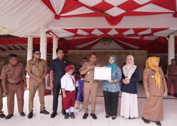 Bupati Sidrap Ajak Ribuan Peserta BPJamsostek Apel Akbar Doakan Almarhum Kades Bulucenrana