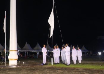 Pembukaan STQH Sulsel di Luwu Utara, Kafilah Sidrap Didampingi Bupati Syaharuddin