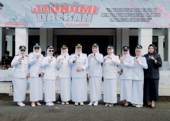 Momen Peringatan Otoda ke-XXIX Kabupaten Barru. Wabup Abustan Ajak Pejabat Bayar Pajak Mulai Kita