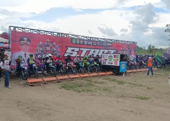 169 Starter Bertarung di Grass Track Bupati Cup I Sidrap, Polisi Pastikan Lomba Berjalan Aman