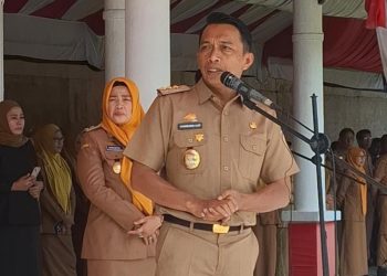 Tinggalkan Barisan Saat Apel Pagi, Honorer Pemkab Sidrap Ini Disemprit Bupati Syaharuddin