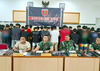 Detasemen Intelijen Kodam XIV/Hasanuddin, Turun Tangkap 40 Pelaku “Passobis” di Sidrap