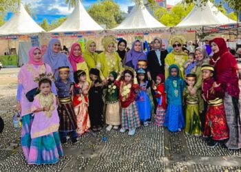 Pawai Budaya Hardiknas Parepare. TK PGRI Soreang Turut Meriahkan