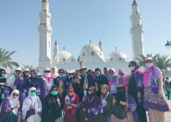 Jamaah Haji Kloter 7 Makassar Menikmati City Tour Bersejarah di Madinah