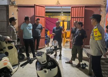 Jaga Keamanan dan Bangun Dialog, Polsek Polres Sidrap Gencarkan Patroli Pa’Bicara