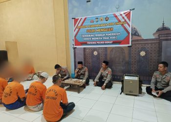 Kabag SDM Polres Sidrap Gelar Pembinaan Mental Tahanan, Wujud Polri Humanis