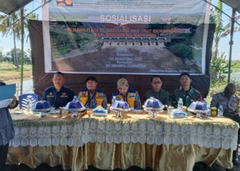 Pemkab Sidrap dan BBWS Sosialisasikan Rehabilitasi Irigasi Saddang Sub Unit Sidenreng 2