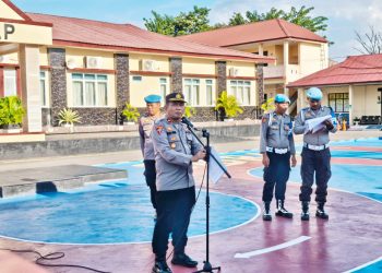 Siaga Penuh, Polres Sidrap Pastikan Malam Takbiran Berjalan Kondusif dan Terkendali