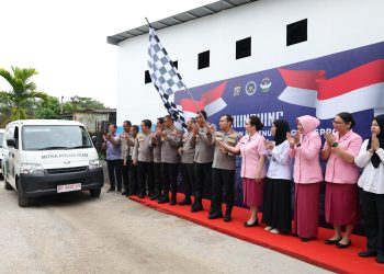 Polda Riau Resmi Luncurkan Program Satuan Pelayanan Pemenuhan Gizi