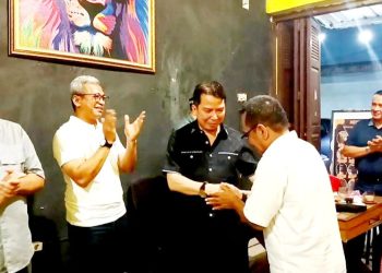 Berkunjung ke Virendy Cafe, Gubernur dan Wagub Kaltara Bersama Jajarannya Rayakan Ulang Tahun Ketua DPRD Kalimantan Utara