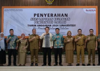 Wawali Parepare Hermanto Serahkan LKPD 2024 ke BPK : Komitnen Wujudkan Tata Kelola Keuangan Yang Baik