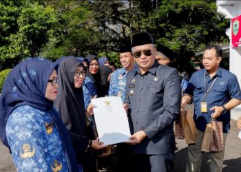 Wabup Abustan Hadiri Upacara Hari Kesadaran Nasional, Tingkat Kabupaten Barru