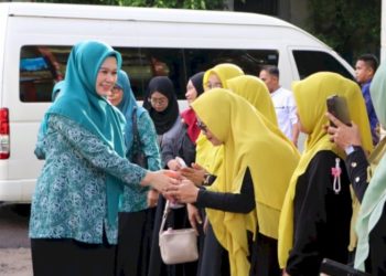 Ketua TP PKK Parepare Kunjungi Sekolah, Komitmen dan Kepedulian Dunia Pendidikan