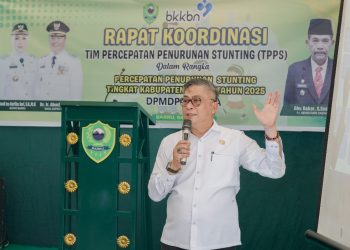 Wabup Abustan Pimpin Koordinasi TPPS, di Batupute Barru