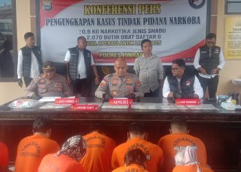Operasi Antik Lipu 2025, Polres Pinrang Ungkap 14 Kasus Narkoba