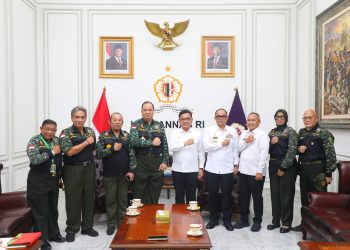 Pengurus DPP HIPAKAD Audiensi Gubernur Lemhannas RI, Ini Perbincangannya…