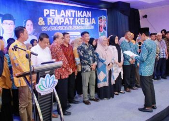 Pelantikan Pengurus IKA STIA/ITBA Al Gazali Barru. Sekda Abubakar : Apresiasi Inisiatif dan Kebersamaan Alumni