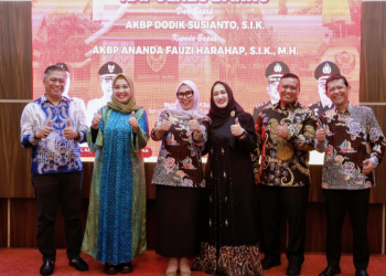 Penuh Dinamika, Namun Saling Melengkapi, Sebut Wabup Abustan, Pada Kenal Pamit Kapolres Barru