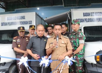 Komitmen Sukseskan Program MBG, Kapolres Sidrap Bersama Forkopimda Resmikan SPPG Pitu Riase