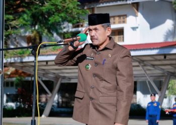 Pj Sekda Barru Inspektur Upacara Hari Kesadaran Nasional, Ini Sambutan Abubakar