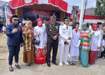 Kapolsek Duampanua Ikuti Upacara Detik-Detik Proklamasi HUT RI ke-80