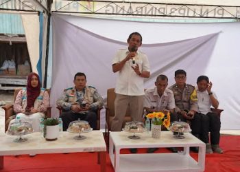 Supardi, Ketua Fraksi Gerindra DPRD Pinrang Bantu Pemasangan Listrik Gratis 23 Warga Suppa