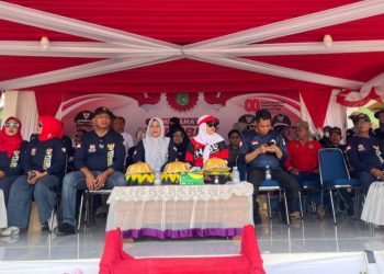 Wabup Sidrap Lepas Karnaval HUT RI di Panca Lautang