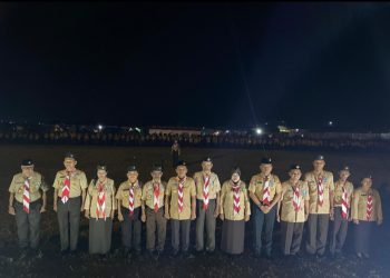 Bupati Sidrap Pimpin Apel Besar Hari Pramuka ke-64